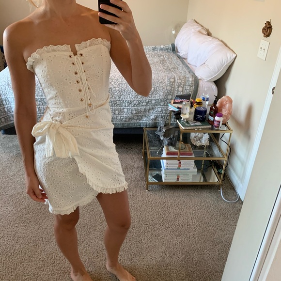 Sabo Skirt Dresses & Skirts - Tie corset dress